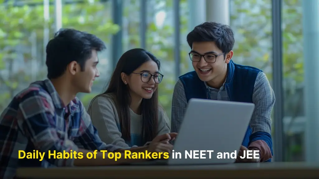 Daily Habits of Top Rankers in NEET and JEE