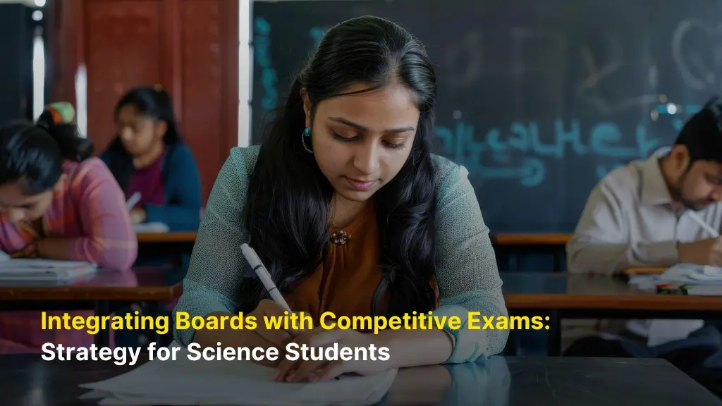 Integrating Boards with Competitive Exams: Strategy for Science Students 1 Integrating Boards with Competitive Exams