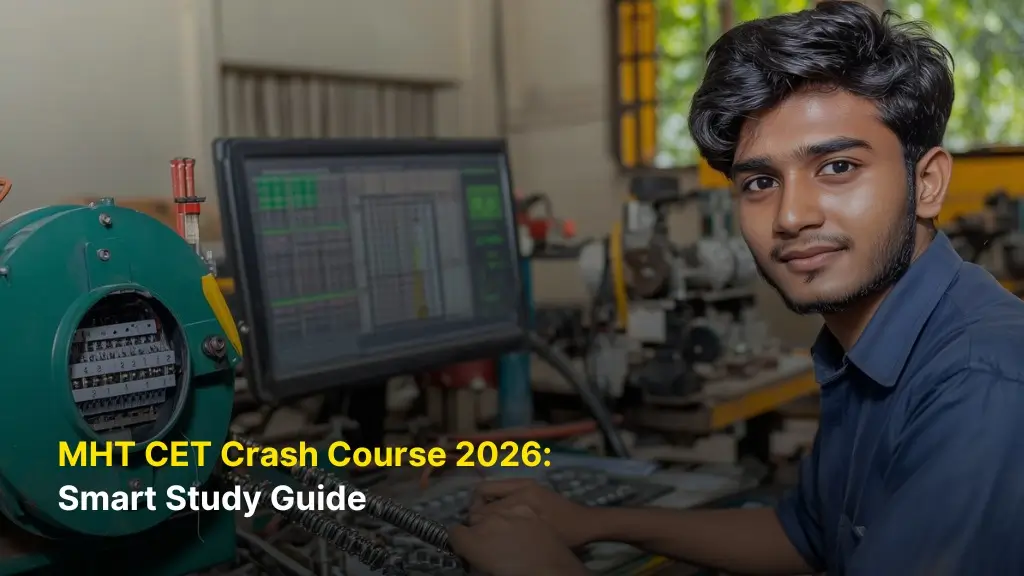MHT CET Crash Course 2026: Smart Study Guide for a 90-Day Mastery Plan 1 MH CET Crash Course