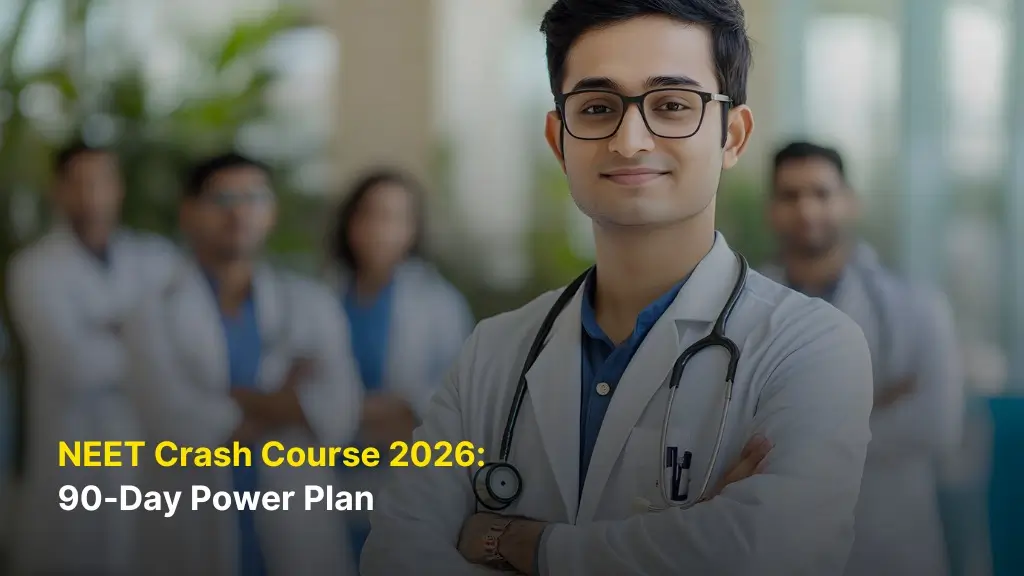 NEET Crash Course 2026: Your 90-Day Power Plan to Success 1 NEET Crash Course