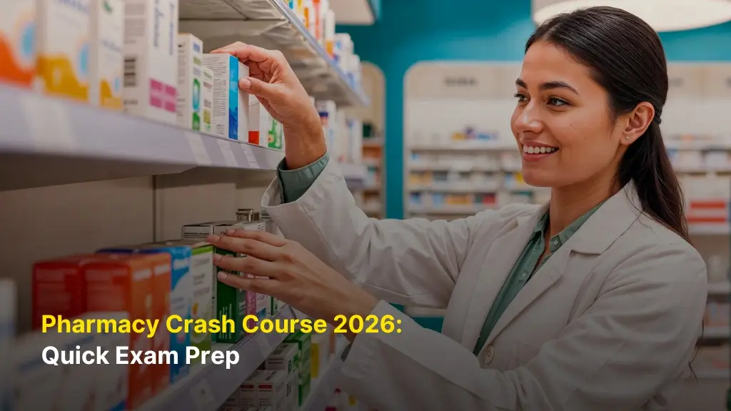Pharmacy Crash Course 2025: Quick Exam Prep for Future Pharmacists 1 Pharmacy Crash Course 2025: Quick Exam Prep for Future Pharmacists