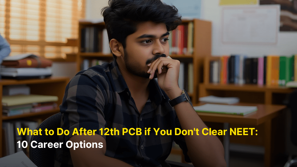 What to Do After 12th PCB if You Don't Clear NEET: 10 Career Options 1 Do After 12th