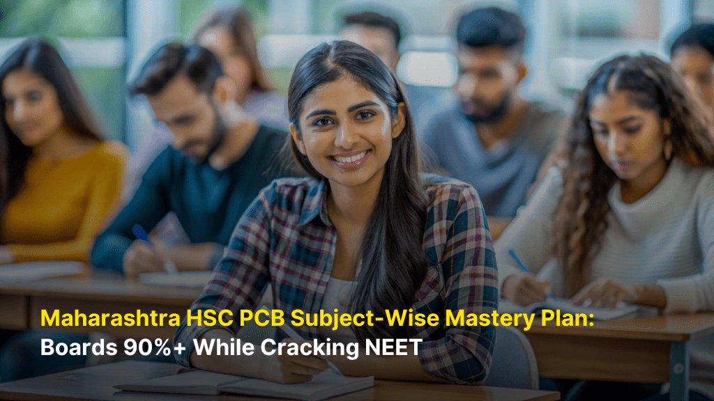Maharashtra HSC PCB Subject-Wise Mastery Plan: Boards 90%+ While Cracking NEET 1 Maharashtra HSC PCB Subject Wise Mastery Plan Boards 90 While Cracking NEET