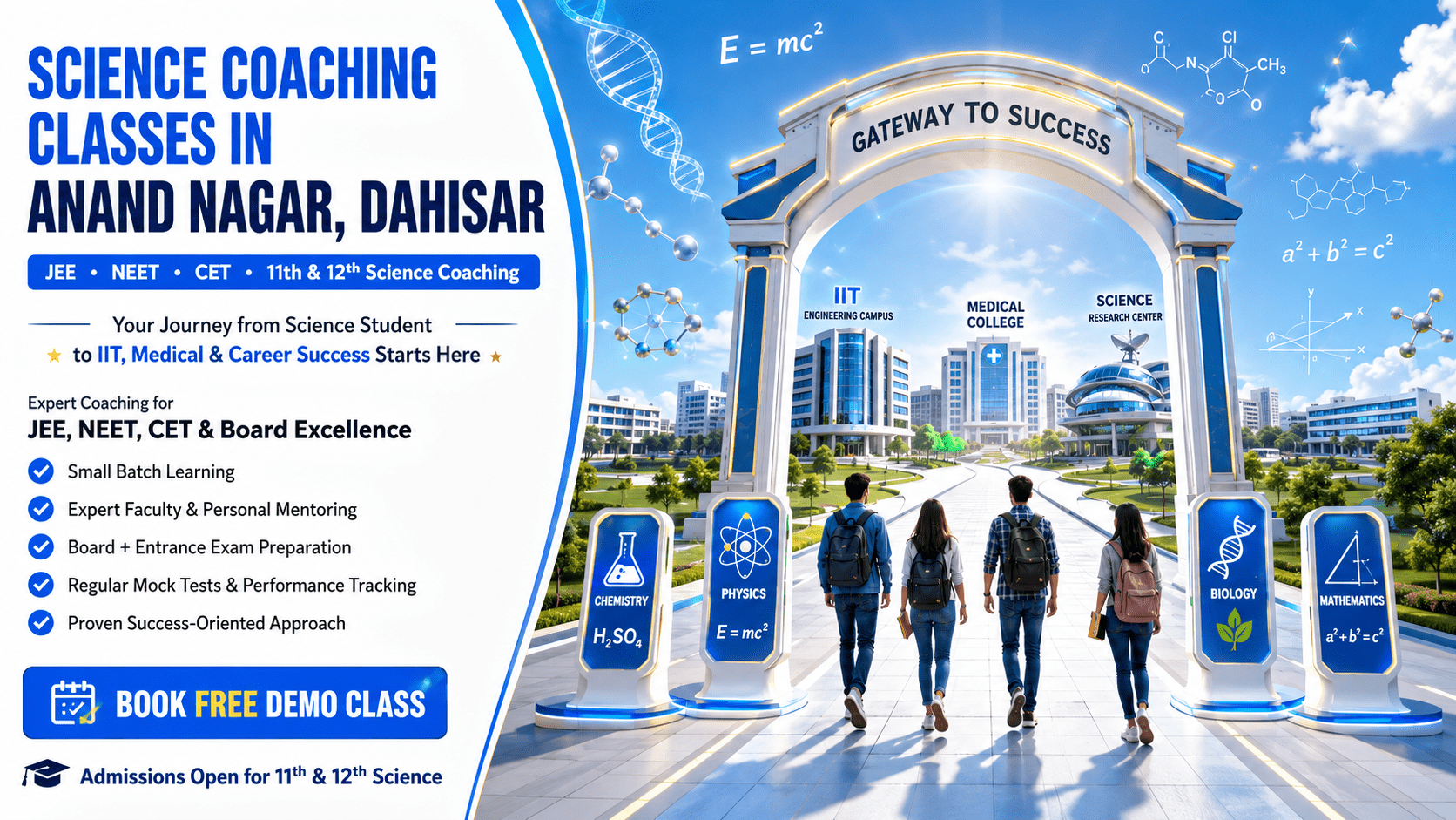 Science Coaching Classes in Anand Nagar, Dahisar | JEE, NEET, CET & 11th–12th Science Coaching 1 Best Science Coaching Classes in Anand Nagar Dahisar for JEE NEET CET and 11th 12th Science Preparation