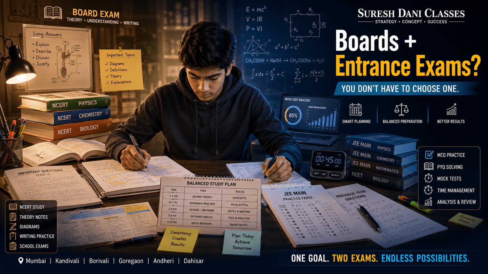 How to Prepare for Boards and Entrance Exams Together 1 How to prepare for boards and entrance exams together