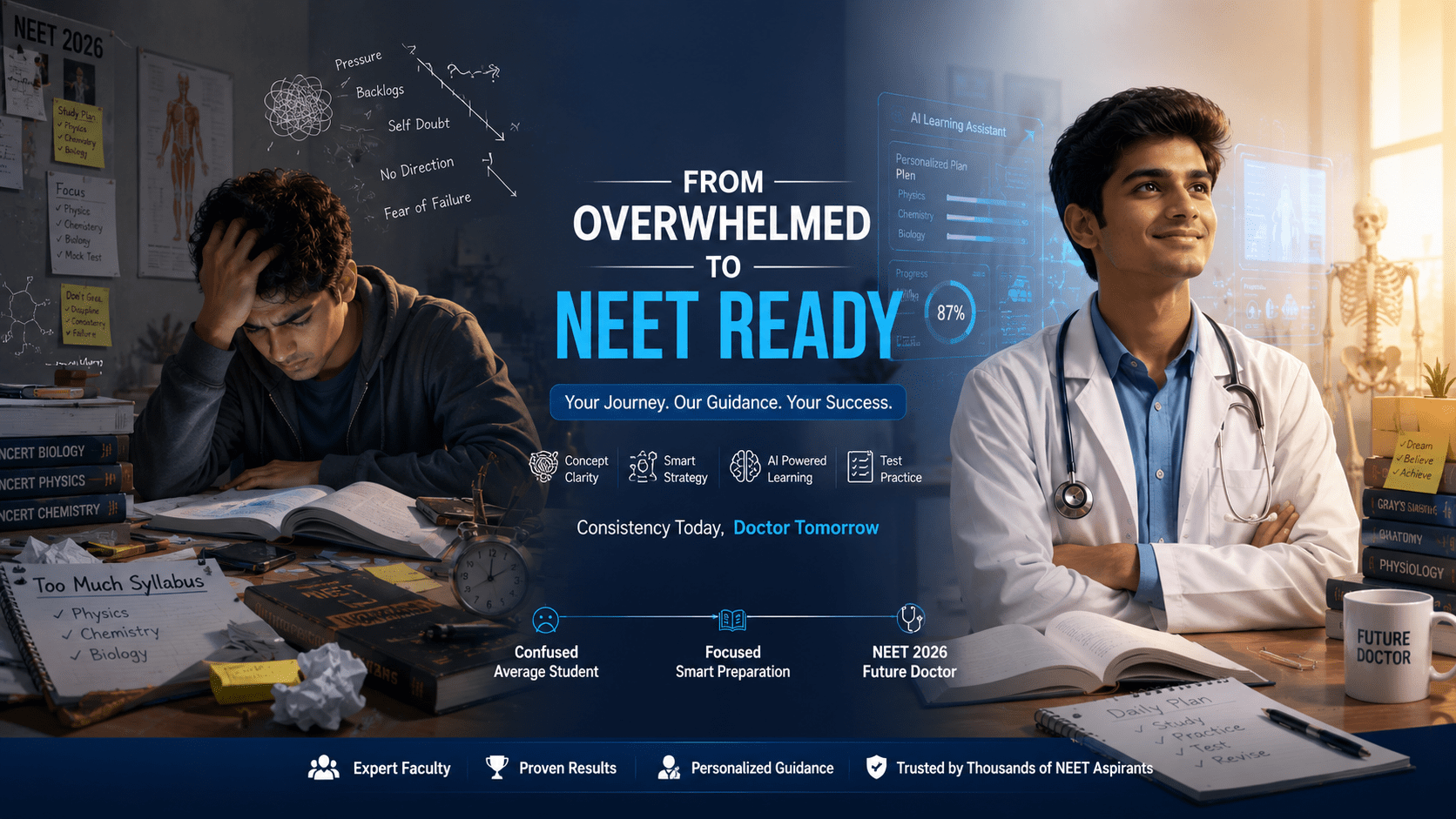 NEET 2026 Preparation Strategy for Average Students: The Proven Path to 600+ 2 NEET 2026 Preparation Strategy for Average Students: The Proven Path to 600+