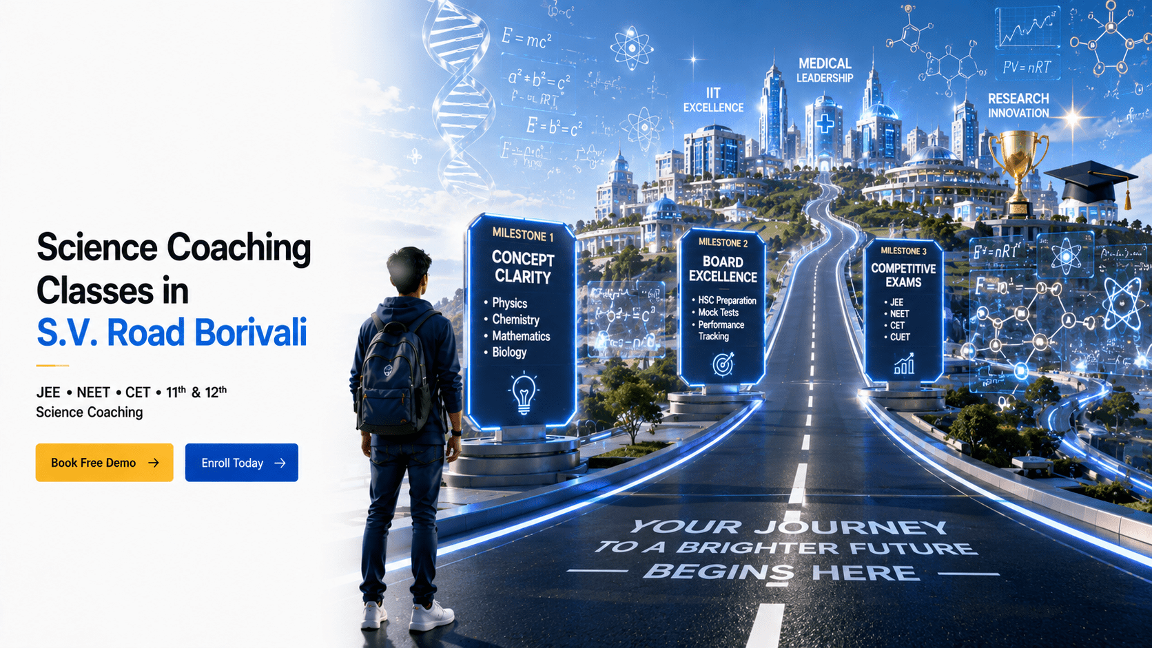 Science Coaching Classes in S V Road Borivali | JEE, NEET & 11th-12th Science Coaching 3 Science Coaching Classes in S V Road Borivali | JEE, NEET & 11th-12th Science Coaching
